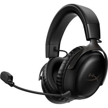 Гарнітура ігрова HyperX Cloud III, WL/USB-A/USB-C, чорний