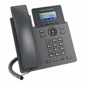 Grandstream GRP2601P, ip телефон, 2 SIP акаунти, без підсвічування екрану, PoE 