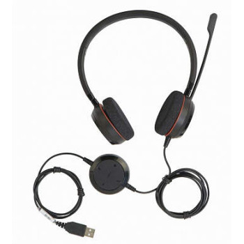 Jabra Evolve 20 MS Stereo (4999-823-109), дротова стерео гарнітура 