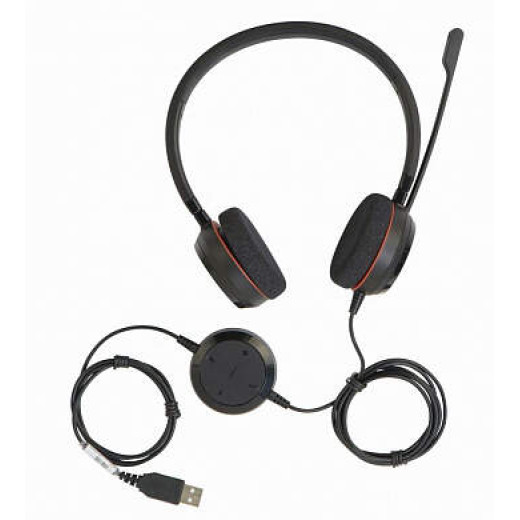 Jabra EVOLVE 20 SE, Stereo, MS, дротова стерео гарнітура  - 4999-823-309