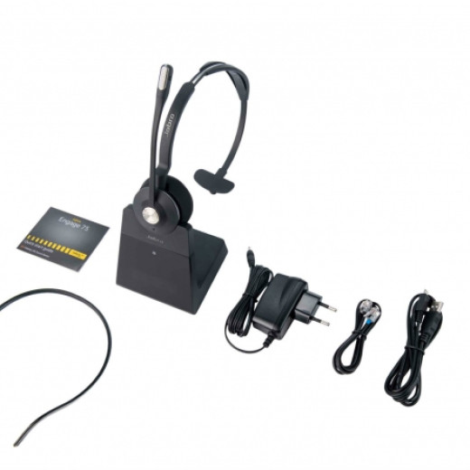 Jabra Engage 75 Mono, бездротова гарнітура DECT - 9556-583-111