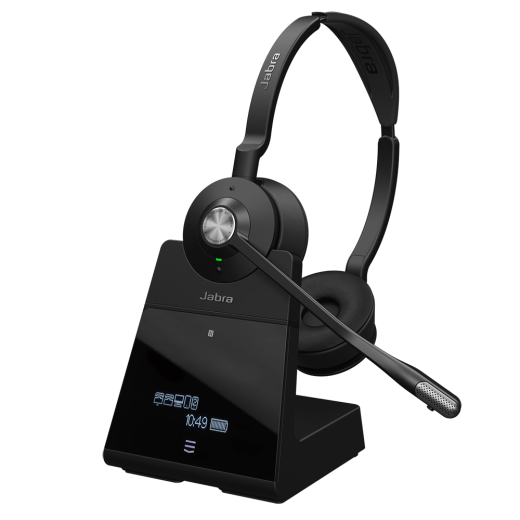 Jabra Engage 75 Stereo, бездротова гарнітура DECT - 9559-583-111