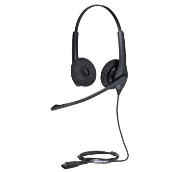 Jabra BIZ 1500 Duo QD (1519-0154), професійна стерео гарнітура для телефонів 