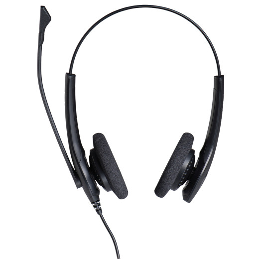 Jabra BIZ 1500 Duo QD (1519-0154), професійна стерео гарнітура для телефонів  - 1519-0154