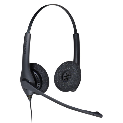 Jabra BIZ 1500 Duo QD (1519-0154), професійна стерео гарнітура для телефонів  - 1519-0154