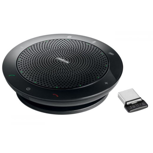 Jabra Speak 510+ MS, бездротовий USB/Bluetooth-спікерфон, Microsoft Lync - 7510-309