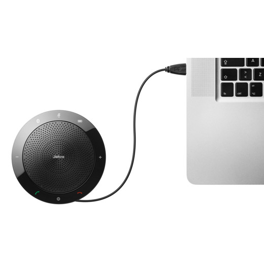 Jabra Speak 510+ MS, бездротовий USB/Bluetooth-спікерфон, Microsoft Lync - 7510-309