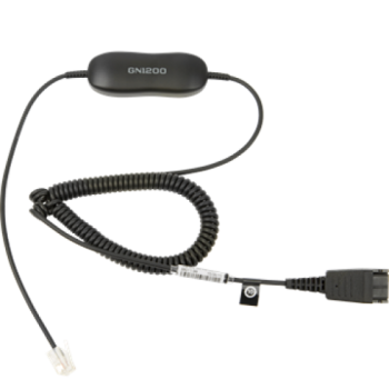 Jabra GN1200 CC Кабель-адаптер для гарнітур (кручений)
