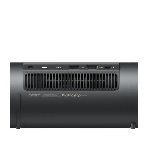 JMGO PicoPlay+ Pack J61-7K4, портативний смарт-проектор Full HD 1080p, 450 ISO люмен, Google TV, акумуляторний штатив 20000 мАг - 6959422615924