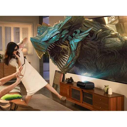 JMGO O2S Ultra 4K (JA1-8T2) EU, ультракороткофокусний лазерний смарт-проектор 4K UHD, Triple Laser, Google TV, Wi-Fi 6 - 6959422615948