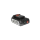 Könner & Söhnen KS 20V2-1, літій-іонний акумулятор 20V 2.0 Ah з LED-індикатором рівня заряду