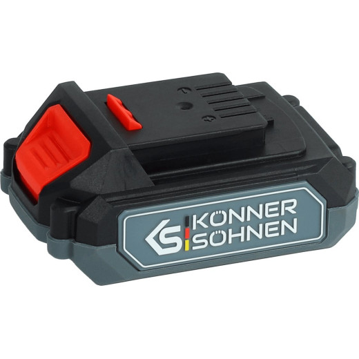 Könner & Söhnen KS IDISD20VSET2PLUS, набір акумуляторного ударного шуруповерта та акумуляторного ударного гайковерта 20 В - KSIDISD20VSET2