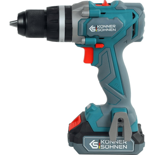 Könner & Söhnen KS IDISD20VSET2PLUS, набір акумуляторного ударного шуруповерта та акумуляторного ударного гайковерта 20 В - KSIDISD20VSET2