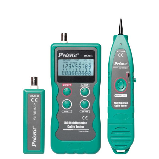 Pro'sKit MT-7059, тестер телекомунікаційних мереж і ліній передачі даних - 842898
