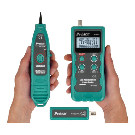 Pro'sKit MT-7059, тестер телекомунікаційних мереж і ліній передачі даних - 842898