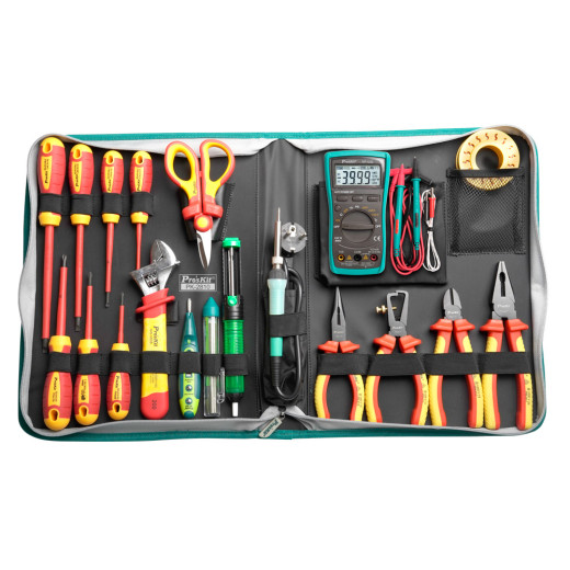Pro'sKit PK-2810B, набір інструментів для високовольтних робіт (до 1000 В) -  899719