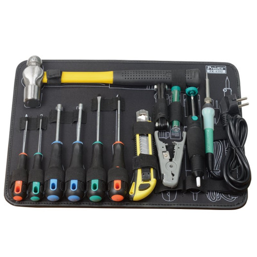 Pro'sKit PK-4302BM, великий набір інструментів для обслуговування мереж - 830271