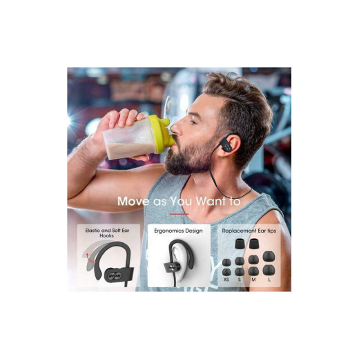 Mpow Flame Black, Bluetooth гарнітура - MPBH088FB