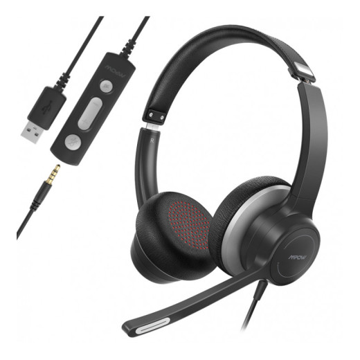 MPOW HC6 USB + 3.5мм, гарнітура  - MPBH328AB