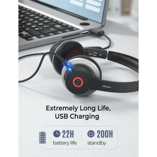 MPOW HC5, Bluetooth гарнітура - MPBH359BB
