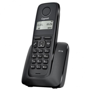 Gigaset A116 Black, радіотелефон DECT