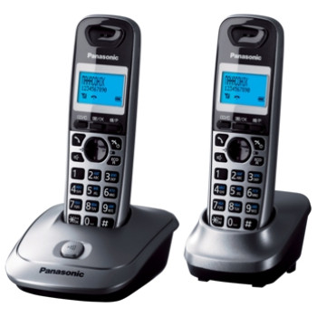 Panasonic KX-TG2512UAM Metallic, радіотелефон DECT