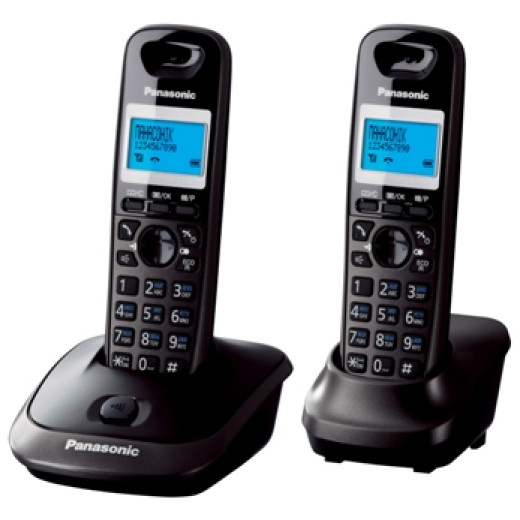 Panasonic KX-TG2512UAM Metallic, радіотелефон DECT - KX-TG2512UAM
