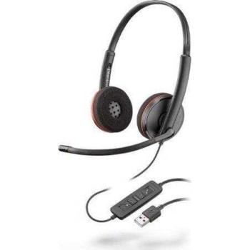 Plantronics BlackWire C3220-A чорна (209745-101) - дротова гарнітура (стерео, USB-A)
