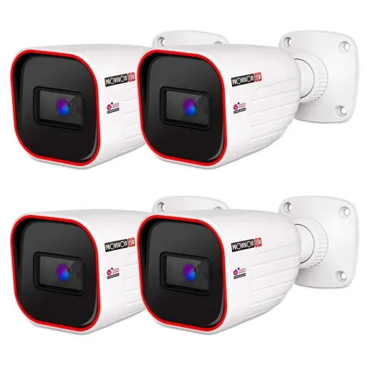 Комплект на 4 IP-камери Provision-ISR I2-320IPSN-28-V4, 2 Мп, об'єктив 2.8 мм, з відеоаналітикою - 290160x4