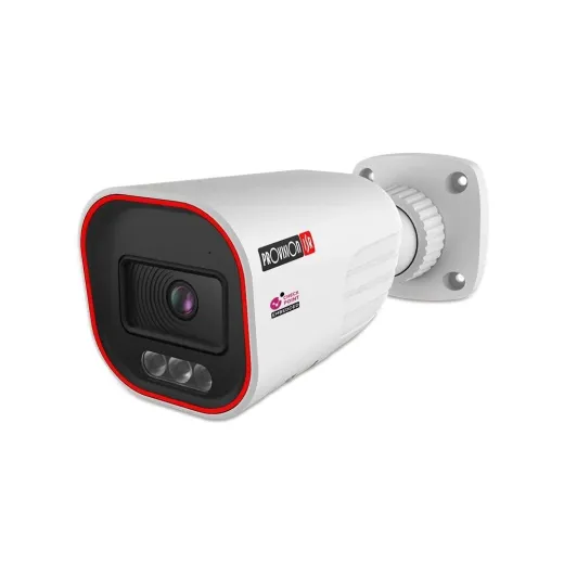 Provision-ISR BMH-340ADSN-28, IP відеокамера 4 Мп, об'єктив 2.8 мм, активне стримування, вбудований мікрофон, DDA Analytics, PoE, IP66 - 302489