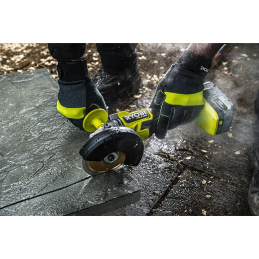 Ryobi RAG18X-1C40S, акумуляторна безщіткова кутова шліфувальна машина 125 мм ONE+ HP з АКБ 4,0 А·год та ЗП - 5133005614