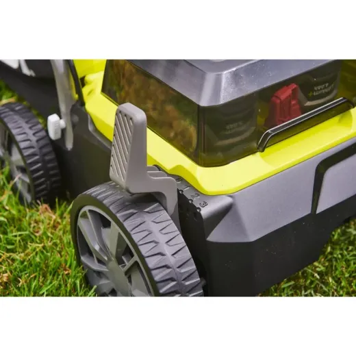 Ryobi RY18SFX35A-240, акумуляторний скарифікатор-аератор ONE+ HP з безщітковим двигуном та робочою шириною 35 см, 2х4.0 А·год - 5133004549	