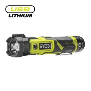 Ryobi RLP4-0, акумуляторний LED-ліхтар USB Lithium 4 В, без АКБ та ЗП