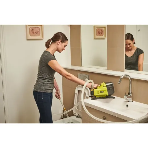 Ryobi R18TP-0, акумуляторний насос ONE+ 18 В для перекачування води продуктивністю до 1500 л/год, без АКБ та ЗП - 5133003934