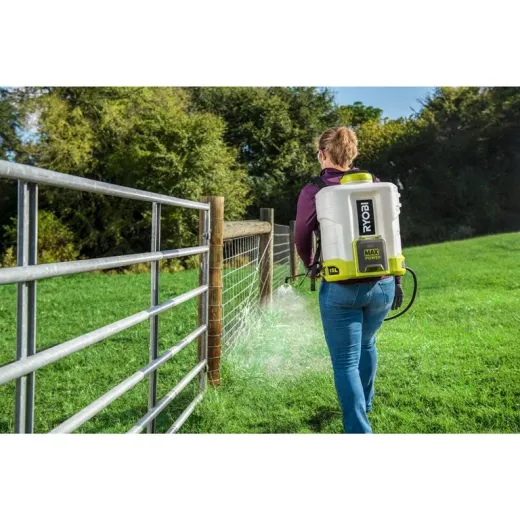 Ryobi RY36BPSA-0 Max Power, акумуляторний ранцевий обприскувач з баком 15 л, без АКБ та ЗП - 5133005775