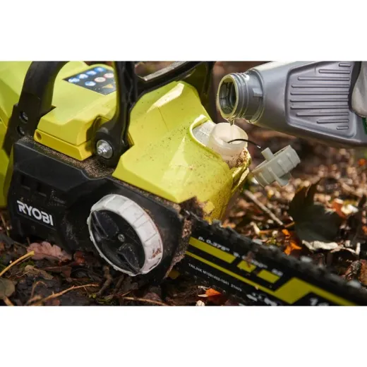 Ryobi RY36CSX35A-150, акумуляторна безщіткова ланцюгова пила MAX POWER 36 В з шиною 35 см, 1 АКБ 5.0 А·год та ЗП - 5133004596