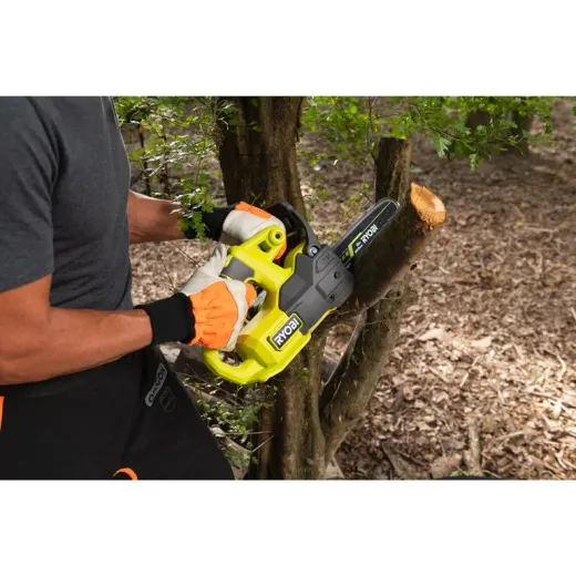 Ryobi RY18CS20A-0, акумуляторна компактна ланцюгова пила ONE+ 18 В з шиною 20 см, без АКБ та ЗП - 5133005414