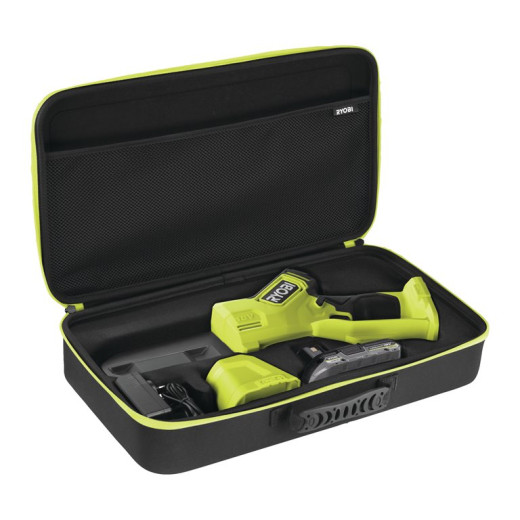Ryobi RY18PSX15A-120T, акумуляторна безщіткова міні-пила ONE+ HP 18 В з шиною 15 см, 1 АКБ 2.0 А·год та ЗП - 5133005899