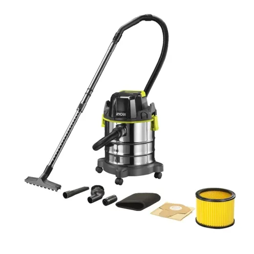Ryobi R18WDV-0, акумуляторний пилосос для сухого та вологого прибирання ONE+ 18V, без АКБ та ЗП - 5133004724