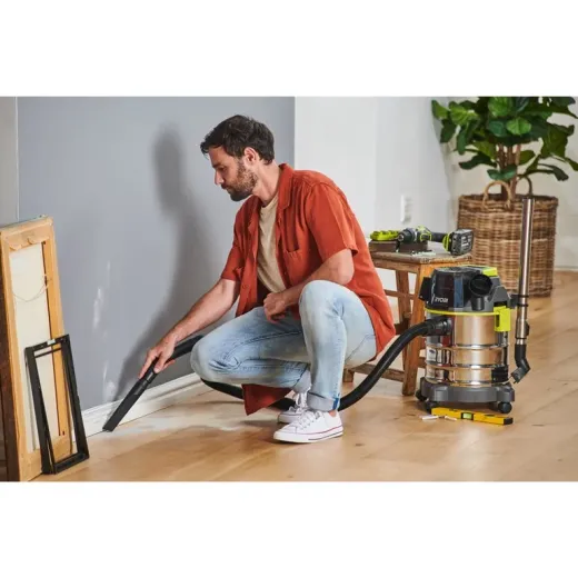 Ryobi R18WDV-0, акумуляторний пилосос для сухого та вологого прибирання ONE+ 18V, без АКБ та ЗП - 5133004724