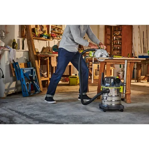 Ryobi R18WDV-0, акумуляторний пилосос для сухого та вологого прибирання ONE+ 18V, без АКБ та ЗП - 5133004724