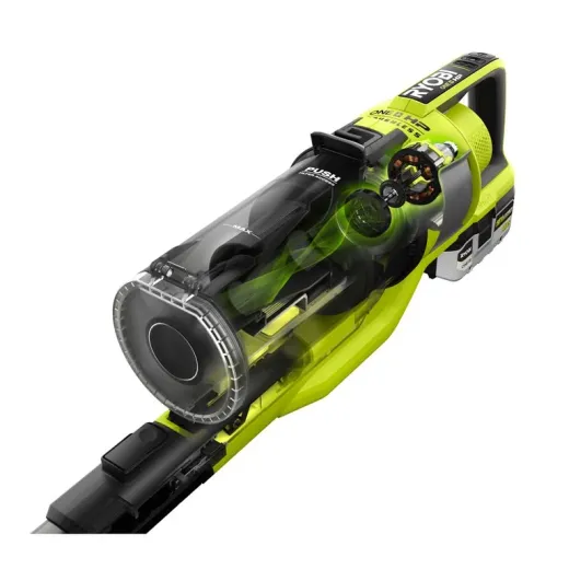 Ryobi RSV18X-0, акумуляторний вертикальний пилосос ONE+ HP 18V з безщітковим двигуном, без АКБ та ЗП - 5133005659