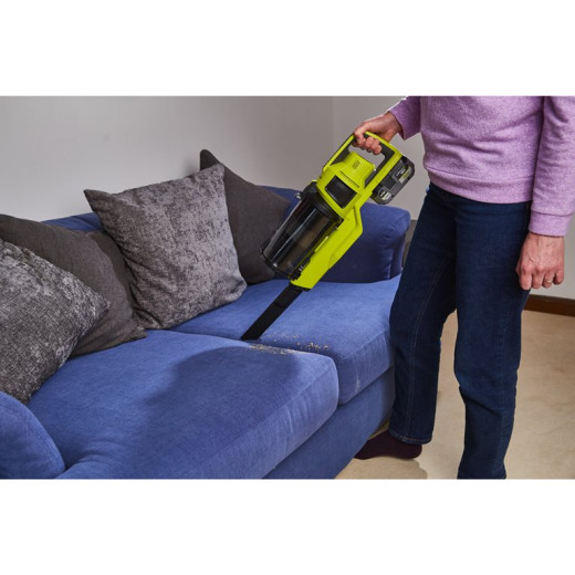 Ryobi RSV18BL-0, акумуляторний безщітковий вертикальний пилосос ONE+ 18V, без АКБ та ЗП - 5133006114