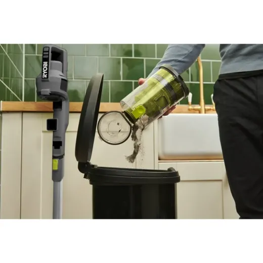 Ryobi RSVS18-0, акумуляторний вертикальний пилосос ONE+ 18V, без АКБ та ЗП - 5133006506