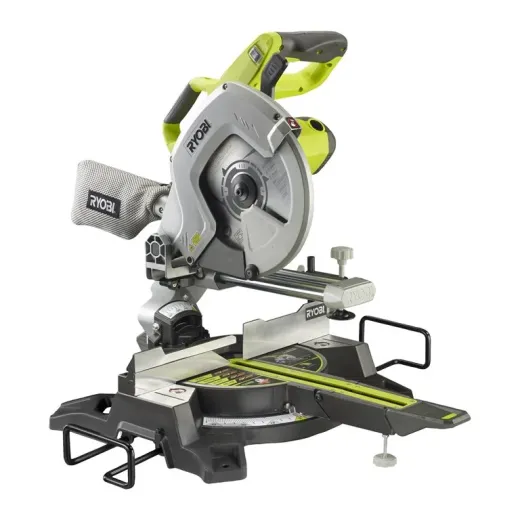 Ryobi EMS254L, торцювальна пила з протяжкою потужністю 2000 Вт та пильним диском 254 мм - 5133001202