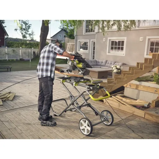 Ryobi EMS254L, торцювальна пила з протяжкою потужністю 2000 Вт та пильним диском 254 мм - 5133001202