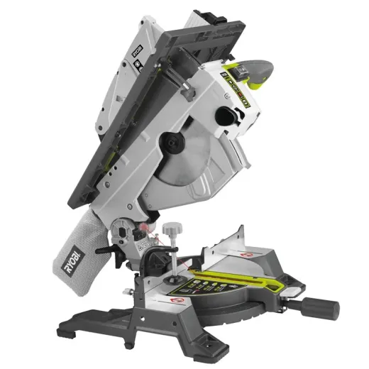 Ryobi RTMS1800-G, комбінована торцювальна пила 1800 Вт з диском 254 мм та функцією настільної пилки - 5133002152