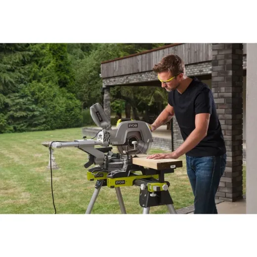 Ryobi EMS305RG, торцювальна пила з протяжкою потужністю 2200 Вт та пильним диском 305 мм - 5133002861