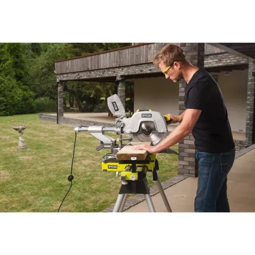 Ryobi EMS305RG, торцювальна пила з протяжкою потужністю 2200 Вт та пильним диском 305 мм - 5133002861