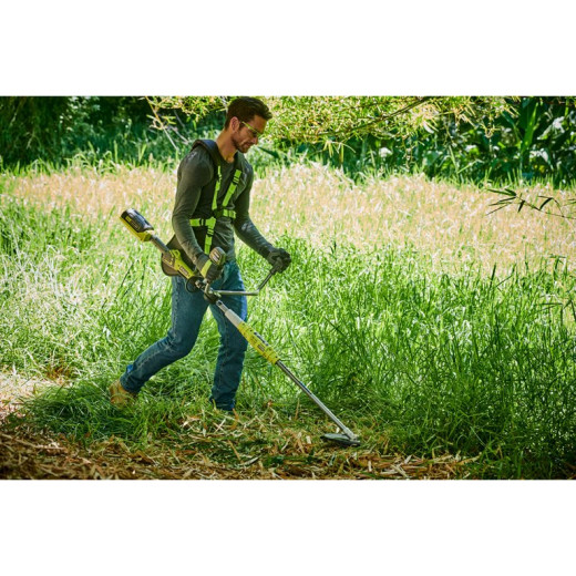 Ryobi RBC36B26B, акумуляторний тример 2-в-1 з ножем Tri-Arc™ та волосінню, ширина скошування до 30 см, без АКБ та ЗП - 5133002405